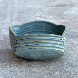 Altered Ceramic Bowl by Sarah Wells Rolland