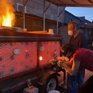 Kazegama Kiln Firing with Sarah & George Rolland