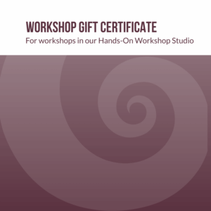 Workshop Gift Certificate Square