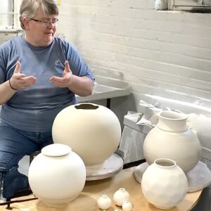 June 27-28 2026 | Orbs, Spheres and Moon Jars | Two Day Weekend Intensive with Masterful Potter, Julia Mann